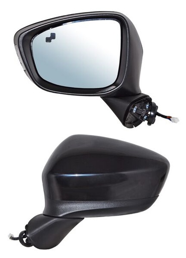 [MACX13ELOOCDCSL] ESPEJO MAZDA CX5 13-15 ELECT LISO C/DIRECC C/DESEMP C/SENSOR PUNTO CIEGO IZQ TW