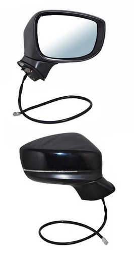 [ELMC518ER] ESPEJO MAZDA CX5 18-25 ELECT P-PINT C/DIRECC C/SENSOR PUNTO CIEGO C/DESEMP DER TW
