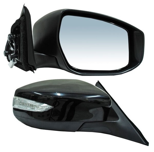 [NIALT13ESPER] ESPEJO NISSAN ALTIMA 13-16 BASE/S/SL/SR/SV/SENSE/ADVANCE/EXCLUSIVE ELECT LISO C/DIRECC C/DESEMP DER (128553) TW