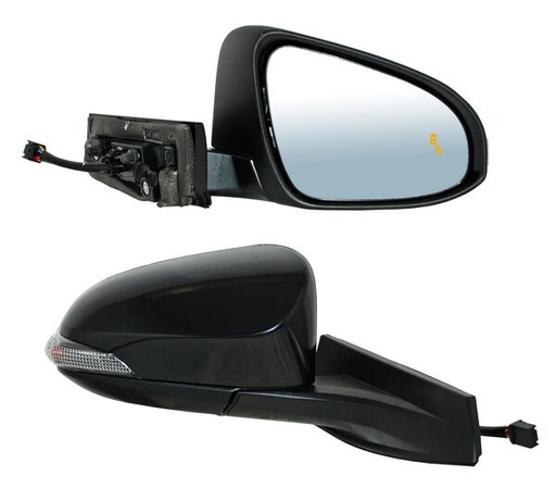 [ELTCH18ER1] ESPEJO TOYOTA CHR 18-20 ELECT C/DESEMP C/DIRECC C/LUZ INF C/SENSOR PUNTO CIEGO AUTOABAT BASE/LE/LIMITED/SPORT/PREMIUM DER TW