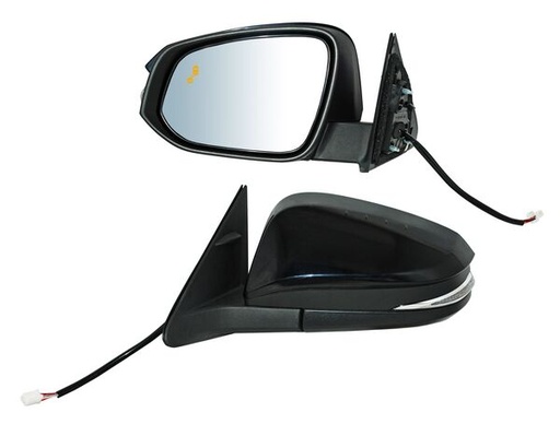 [ELTHL17EL] ESPEJO TOYOTA HIGHLANDER 17-18 ELECT C/DIRECC C/SENSOR PUNTO CIEGO IZQ TW