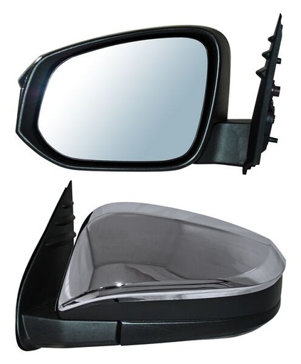 [ELTPU16CL] ESPEJO TOYOTA HILUX 16-21 S/CONT CROM 2WDD/4X4/SR/BASE IZQ TW