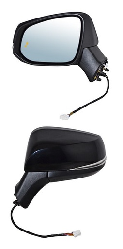 [ELTR419EL2] ESPEJO TOYOTA RAV4 19-21 ELECT C/DESEMP C/DIRECC C/LUZ INF C/SENSOR PUNTO CIEGO P/PINT ADVENTURE/LIMITED IZQ TW
