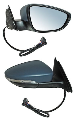 [ELVPA16ER] ESPEJO VOLKSWAGEN PASSAT 16-18 ELECT P/PINT C/DIRECC C/DESEMP AUTOABATIBLE DER TW