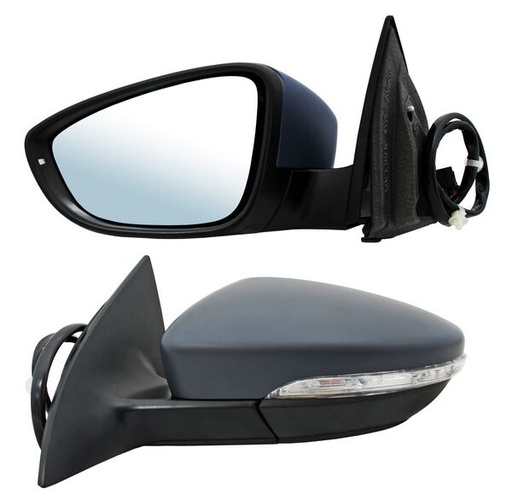 [VOPAS12ESPDEL] ESPEJO VOLKSWAGEN PASSAT CC 12-16 ELECT LISO C/LUZ C/MEM AUTOABATIBLE C/DESEMP C/DIRECC IZQ (135905) TW