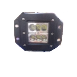 [SMFAR6LEPEM] FARO 6 LED 24W 12.2 X 9.2 CM P/EMPOTRAR (FEC1017500)