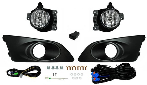 [CHSON12JUFA] FARO AUX (NIEBLA) CHEVROLET SONIC DE 2012 AL 2016 C/REJILLA JGO TW