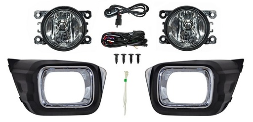 [FD9900E] FARO AUX (NIEBLA) FORD RANGER DE 2020 C/REJILLA F/CROM JGO 2 PZAS TW