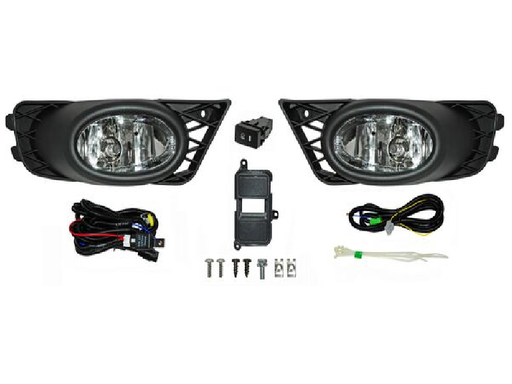 [HOCI09FAUJG] FARO AUX (NIEBLA) HONDA CIVIC DE 2009 AL 2011 4 PTAS C/REJILLA JGO TW