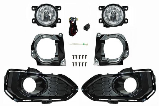 [HD953] FARO AUX (NIEBLA) HONDA FIT DE 2018 AL 2020 C/PARRILLA JGO TW