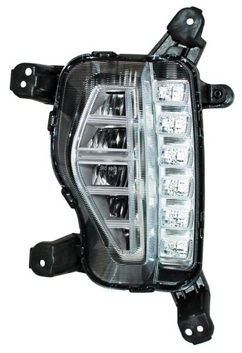 [19-6196-00-1N] FARO AUX (NIEBLA) HYUNDAI SANTA FE 17 LEDS GLS/LIMITED IZQ TYC TW