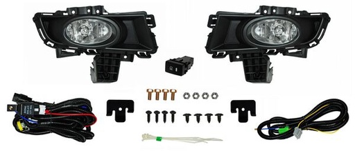 [FNM306] FARO AUX (NIEBLA) MAZDA 3 06-09 C/REJILLA JGO 2 PZAS TW
