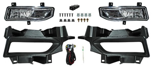 [NS8831] FARO AUX (NIEBLA) NISSAN VERSA 20 C/REJILLA C/BASE JGO 2 PZAS TYC TW