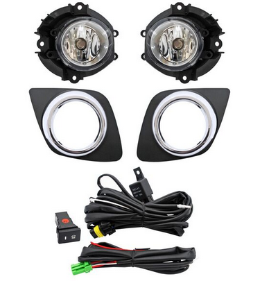 [TORAV09FAAHGCRLR] FARO AUX (NIEBLA) TOYOTA RAV4 DE 2009 AL 2012 C/REJILLA F/CROM JGO CN (132498)