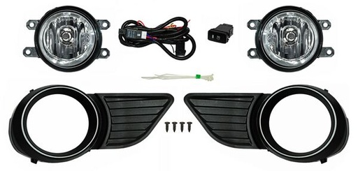 [TY350B] FARO AUX (NIEBLA) TOYOTA SIENNA 11-17 C/REJILLA NEG JGO 2 PZAS TW