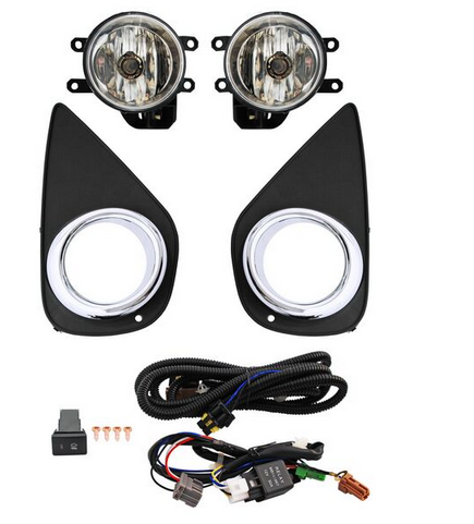 [TOYAR15FAAHGCRLR] FARO AUX (NIEBLA) TOYOTA YARIS DE 2014 AL 2016 5 PTAS C/REJILLA F/CROM JGO HGO (132497) TW