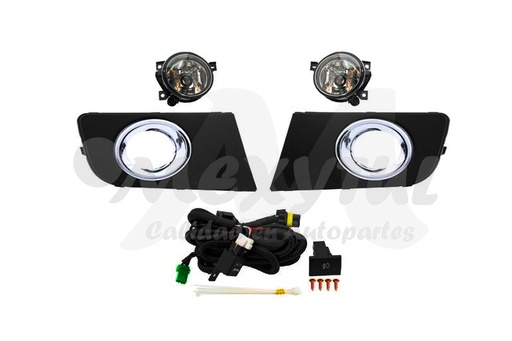 [VOAMA10FAAHGCRLR] FARO AUX (NIEBLA) VOLKSWAGEN AMAROK DE 2010 AL 2015 C/REJILLA F/CROM JGO  HGO (132561)