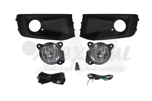 [VOSAV14FAAHGLR] FARO AUX (NIEBLA) VOLKSWAGEN SAVEIRO DE 2014 AL 2016 C/REJILLA JGO  HGO N4 (132563)