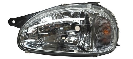 [20-B448-05-6B] FARO CHEVROLET CHEVY /POP/SW+ING/JOY/MONZA 2001 AL 2003 LISO C/AJUSTES IZQ TYC