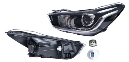 [20-F4720615B3-US] FARO CHEVROLET SPARK 2016 AL 2019 LEDS IZQ USADO