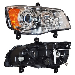 [20-H301-06-9B] FARO DODGE TOWN & COUNTRY 08-16/ CARAVAN 11-15 FONDO CROM C/LUPA DER TYC
