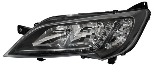 [20-F672-A6-2B] FARO FIAT DUCATO/ MANAGER 2015 AL 2018 MAN C/LUZ DE DIA FONDO NEG C/MOTOR IZQ TYC