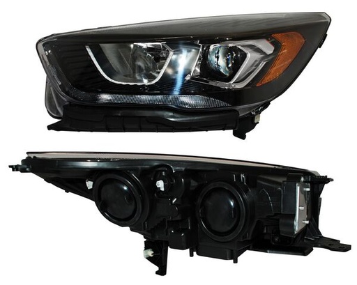 [20-9858-C0-1A] FARO FORD ESCAPE 2017 AL 2018 C/LUZ DE DIA FONDO NEG IZQ TYC