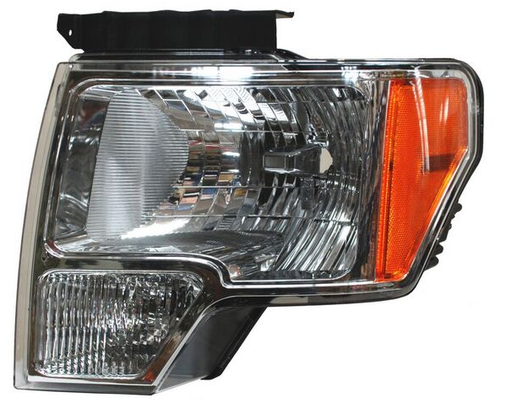 [20-9076-05-6B] FARO FORD PICK UP 2009 AL 2014 LOBO FONDO CROM IZQ TYC PU