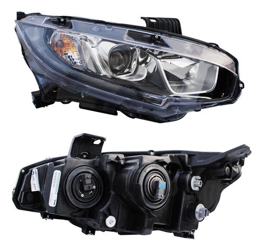[20-9777-00-1N] FARO HONDA CIVIC 2016 AL 2019 4 PTAS C/LUZ DE DIA DER TYC