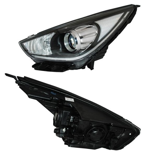 [20-G036-06-2B] FARO KIA NIRO 2017 AL 2018 LX C/LUZ DE DIA C/MOTOR IZQ TYC