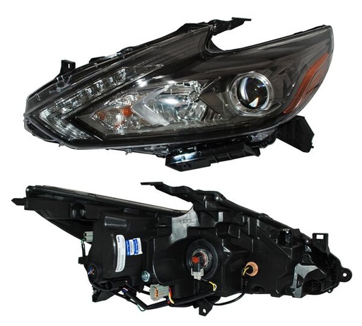 [20-9798-00-1N] FARO NISSAN ALTIMA 2017 AL 2018 FONDO NEG LEDS IZQ TYC