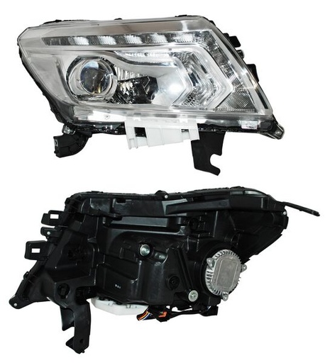 [20-E765-06-2B] FARO NISSAN PICK UP NP300/ FRONTIER 2016 AL 2020 FONDO CROM LEDS DER TYC PU