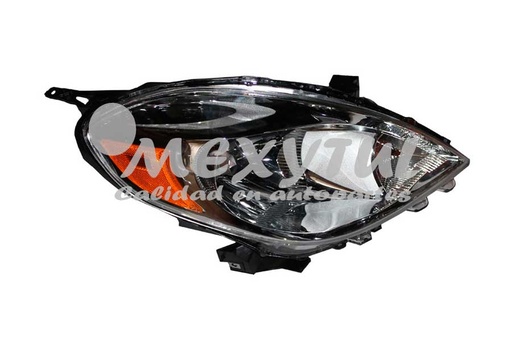 [FANI-VE12-AMCX1] FARO NISSAN VERSA 2012 AL 2014 AMER C/CUARTO AMBAR DER TYC *R