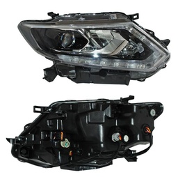 [20-G605-06-2B] FARO NISSAN XTRAIL 15-17 ELECT C/MOTOR LEDS C/LUPA DER TYC