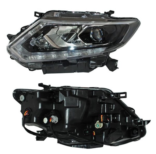 [20-G606-06-2B] FARO NISSAN XTRAIL 2015 AL 2017 ELECT C/MOTOR C/LUPA LEDS IZQ TYC