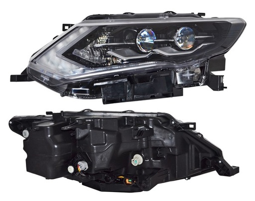[20-G584-06-9B] FARO NISSAN XTRAIL 2018 AL 2019 EXCLUSIVE ELECT C/MOTOR LEDS IZQ TYC