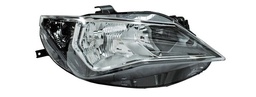 [SEIBI13FARCRTYR] FARO SEAT IBIZA 13-14 DOBLE AS FONDO CROM C/MOTOR DER TYC