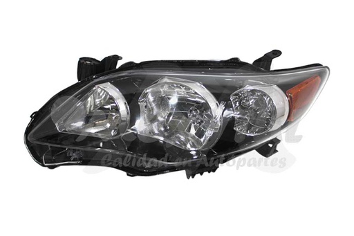 [FATO-CO11-ON2] FARO TOYOTA COROLLA 2011 AL 2013 FONDO NEG IZQ TYC *R