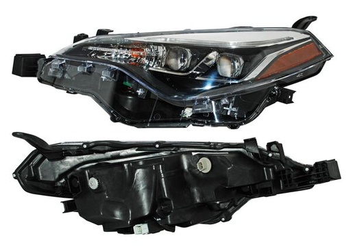 [20-9884-00-1N] FARO TOYOTA COROLLA 2017 AL 2019 SE LEDS IZQ TYC