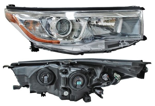 [20-9543-A0-1A] FARO TOYOTA HIGHLANDER 2014 AL 2016 DER TYC