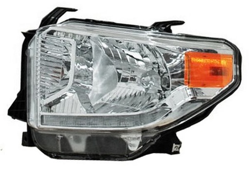 [20-9500-00-1N] FARO TOYOTA TUNDRA 2014 AL 2016 FONDO CROM C/MOTOR LEDS IZQ TYC