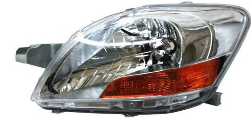 [20-6798-01-1N] FARO TOYOTA YARIS 2006 AL 2015 4 PTAS FONDO CROM IZQ TYC