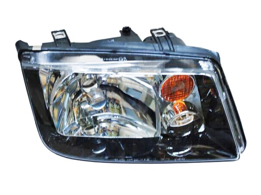 [20-5653-E5-6B] FARO VOLKSWAGEN JETTA 1999 AL 2007 C/CUARTO AMBAR FONDO NEG DER TYC