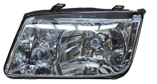 [FAVO-JE99-UPCOC2] FARO VOLKSWAGEN JETTA 1999 AL 2007 C/CUARTO BCO C/LUPA IZQ CN+