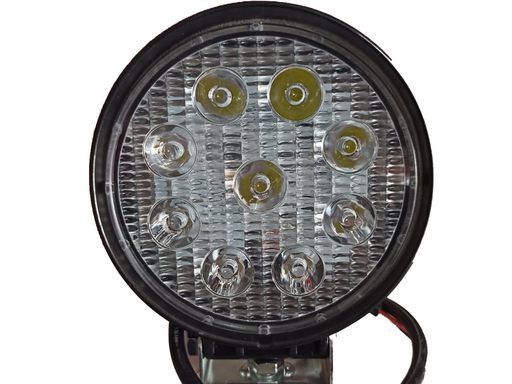 [FEC6001700] FAROS AUX (NIEBLA) REDONDOS 9LED 27W 11CM JGO 2PZAS