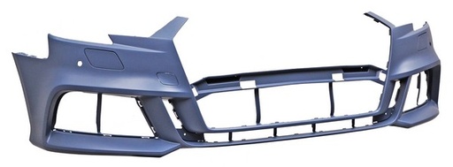 [DDAA317SS] FASCIA (DEFENSA) AUDI A3 17-19 S-LINE C/HOYO P/SENSOR DEL TW