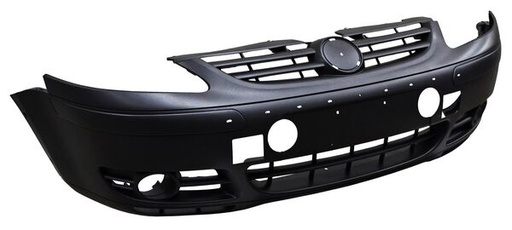 [FAVO-CR07-CHPXT3] FASCIA VOLKSWAGEN CROSSFOX 2007 AL 2009 TEXT C/HOYO P/FARO AUX DEL