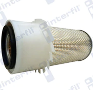 [ F-2KA53] FILTRO AIRE NISSAN URVAN DIESEL DE 2008 AL 2009 2.5 3L L4 INTERFIL COD. F-2KA53 (111462)