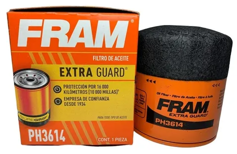 [FIACE10FRAPH] FILTRO ACEITE FORD COURIER ESCAPE FIESTA FOCUS RANGER 2010 STRATUS SPIRIT RT NEON FRAM PH3614