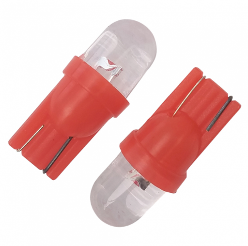 [SMFOCLEPERO] FOCO 1 LED PELLIZCO ROJO HGO JGO
